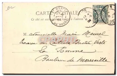 As vindimas na Borgonha — L. V., edição — A. Vaillanne, fotografia, Beaune — Verso