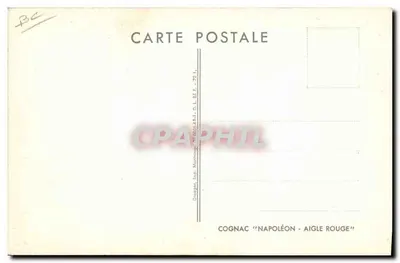 Cognac Brugerolle — Sabor Francês — editor Draguer, n° 721 — Verso