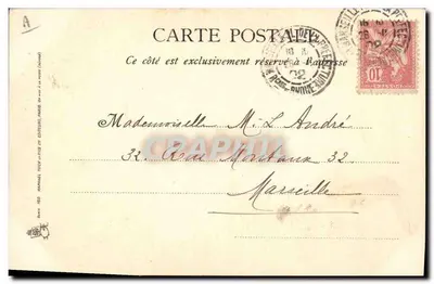 Marble da Mar — H. Ryland — editor H. Ryland, n° A — Verso