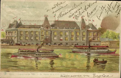 Paris — Exposition de 1900 — 23. Palais de la Ville de Paris