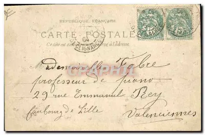 Paris — Exposition de 1900 — 23. Palais de la Ville de Paris — Verso