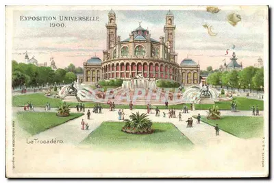 Le Trocadéro — Exposition Universelle 1900 — Éditeur : Graphique