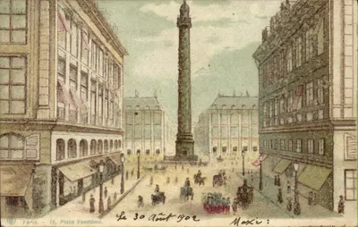 Paris — 18. Place Vendôme — édition non identifiée