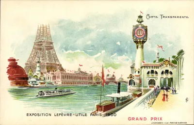 Exposition Lefèvre-Utile Paris 1900 — Grand Prix — J.E. Goossens, Lille, n° 20 R. Géhand