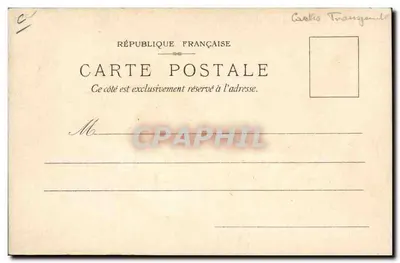 Exposition Lefèvre-Utile Paris 1900 — Grand Prix — J.E. Goossens, Lille, n° 20 R. Géhand — Verso