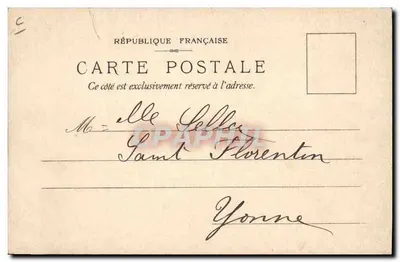 Exposition Lefèvre-Utile Paris 1900 — Grand Prix — J. E. Dossin, Lille — Verso