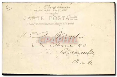 Paris - Le Panthéon et la rue Soufflot — éditeur 'Reproductions par transparences' — n° 11 — Verso