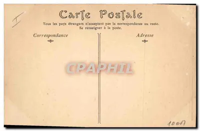 Le Tréport — Salida del « Mercure » — Colección Bourdelot — Reverso
