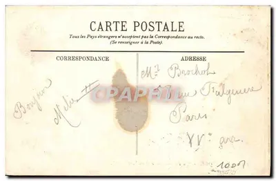 Le Tréport — 'La Picardie' vertrekkend vanaf de Haven — LL. n°355 — Achterkant