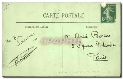 Cap d'Antibes — El Faro y el Semáforo — LL — Reverso