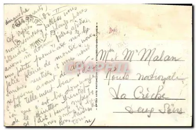 BIARRITZ - Nowe ogrody w kierunku latarni morskiej — wydawca 'CARTES POSTALES PHOTOMÉCANIQUES - STRASBOURG-SCHILTIGHEIM', nr 139 — Rewers
