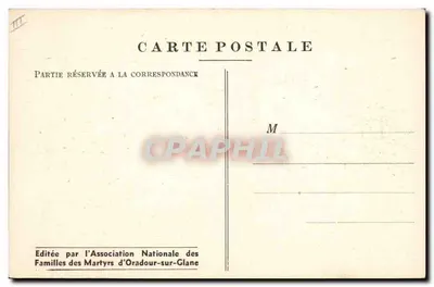 Oradour-sur-Glane — Corpos em uma granja — Documentos Arquivados — Verso