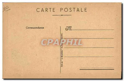 Chân dung một người đàn ông đội mũ képi — nhà xuất bản La Marcelinale, số 16 — Mặt sau