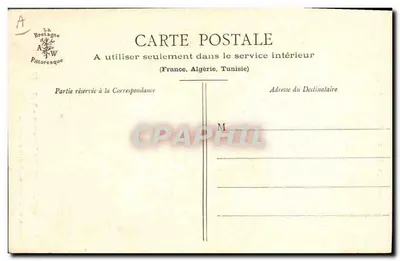 As Coifas Bretãs — St-THEGONNEC — Coleção A. Waron, St-Brieuc — Fot. Fougère, Morlaix — Verso