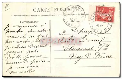 Niñas de Pontivy — La Bretaña Pictórica — Colección A. Warma, St-Hélie — Reverso
