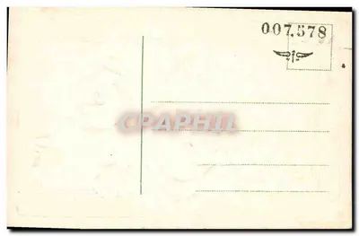 Rosas — Lembrança de amizade — editor desconhecido, n° de série 007.578 — Verso