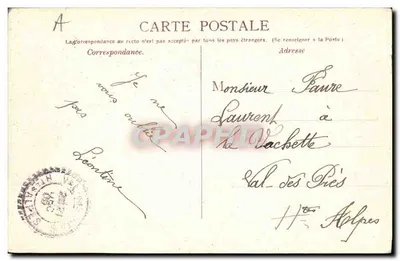 Dijon — Stacja — Aubert, wyd., 10, ulica Wolności, Dijon — Rewers