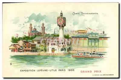 Exposition Lefèvre-Utile Paris 1900 — Grand Prix — J.E. Goodstene Lille, 20, R. Gérando