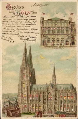 Cathédrale de Cologne — Hôtel Güürzenich — Cologne/RH