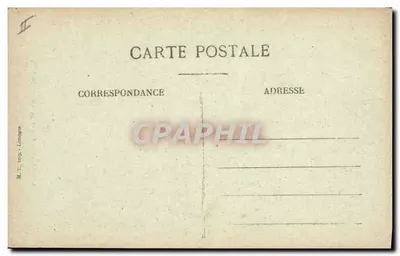 NARBONNE — Organy Świętego Justa — M.T. imp. Limoges — Rewers