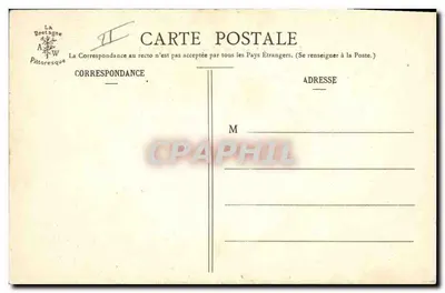 Farol e Sémaphore do Cabo Fréhel — 1884 — Editor A. Warren, St-Relaue — Verso