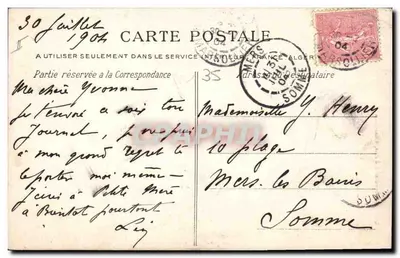 Dinard — La Cale — G.F. — n°1207 — Achterkant