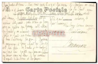 Châteaudun — Combat sur la Place le 18 Octobre 1879 (Tableau de Philippoteaux à l'Hôtel de Ville) — Éditeur : Charles Challellier & Fils — Verso
