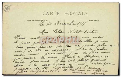 Nuits-Saint-Georges — Bataille de Nuits (18 Décembre 1870) — Édit. C. Coron — Verso