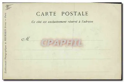Napoleon III — historisch portret — Collecties ND Fot, n° 107 — Achterkant