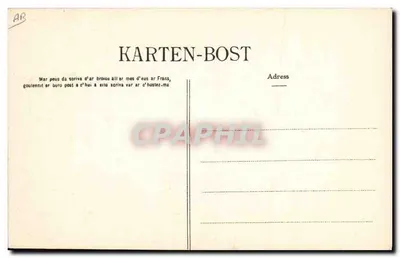 Casados do Bourg de BATZ — Coleção V. L. G. Guimper — n° 1504 — Verso
