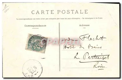 Bourg-de-Batz — Paludiers et Paludières se rendant à la fête — Phototypie Vassellier, Nantes — Verso