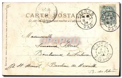 Uma grande carane de Louis — Roove — Série 128 — Verso