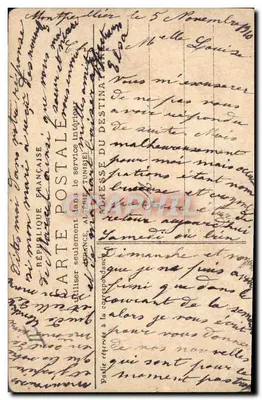 Vue de bâtiments bordant un cours d'eau — dessin à l'encre — éditeur inconnu — Rückseite