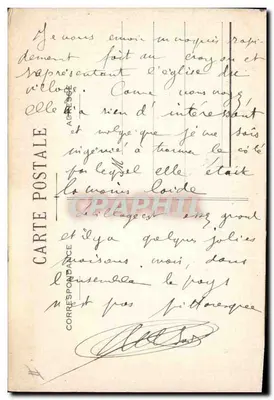 Kościół w Hallay-sur-Court — szkic — datowany 9 grudnia 1912 — Rewers