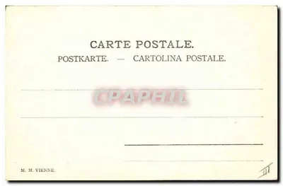 Mulheres deslizando sobre o tapete branco — ilustração — M. M. Vienne, n° III — Verso
