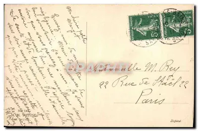 Descobertas de cervos no inverno — R. Lulreich — n° 8445 — Verso