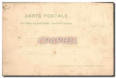 Le vieux Paris — Exposition Universelle 1900 — Mahn Frères & Zabern, Paris, Importée — Verso