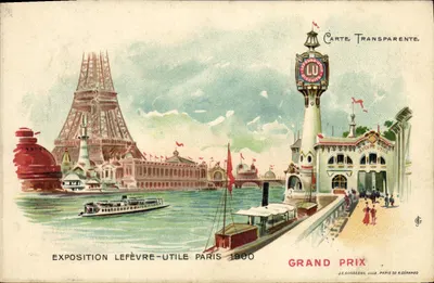Exposition Lefèvre-Utile Paris 1900 — Grand Prix — J.E. Godssens, Lille