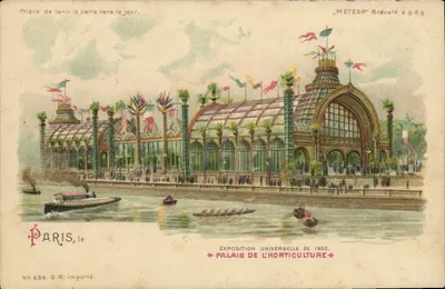 Palais de l'Horticulture — Exposition Universelle de 1900 — Paris, le — G.B. importé