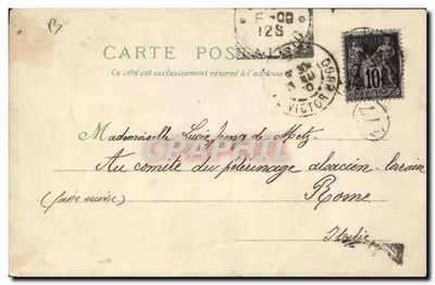 Le Pavillon Royal de la Suède — Exposition Universelle de 1900 — G.B. Importé, N° 870 — Verso