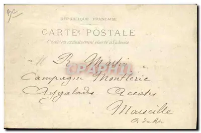 Place de la Bastille — colonne de la Bastille avec foule et calèche — éditeur Paris, n° 21 — Verso