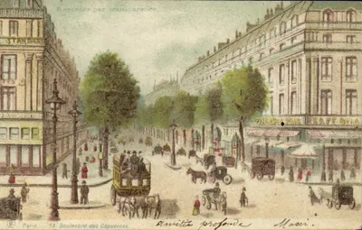 Paris — Boulevard des Capucines — éditeur Maséri, n°19