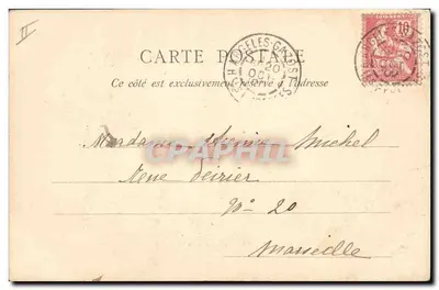 Saint-Savin - Interno della Chiesa - Le Organi — D. L. Editore, Lourdes — Verso