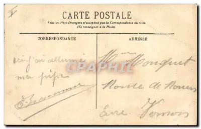 Sainte-Adresse — Moloce Hève — LL. — Wydawca LL, nr 63 — Rewers