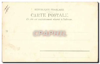 Pavilony Nawigacji i Handlu — Wystawa Uniwersalna — 1900 — Rewers