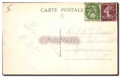 Molo — Wjazd statku pasażerskiego — La Bretagne Pittoresque — A.W. 3539. BINIC — Rewers