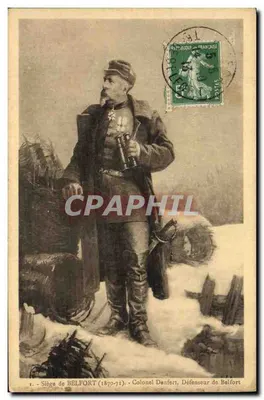 Оборона БЕЛЬФОРТА (1870-71) — Полковник Денферт, Оборонитель Бельфорта — Ж. Б. Шнитт и Лула, издатели