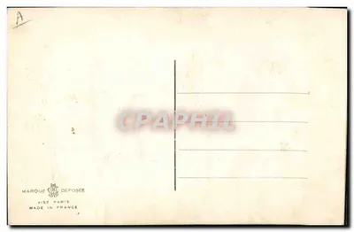 Fiore di primavera — ricamo — Marchio registrato Vise Paris — Verso