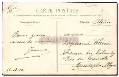 Rodzina z Plougasnel-Daoulas — wydawca: C. Vialon, nr 37 — Rewers