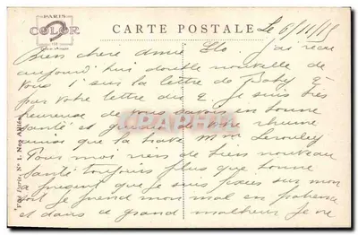 Lancier Belgijski — portret żołnierza belgijskiego — Ein Dulpin's — Rewers